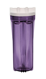 Clear Water Filter Housing 1/4" Ports Crystal Clear Supply